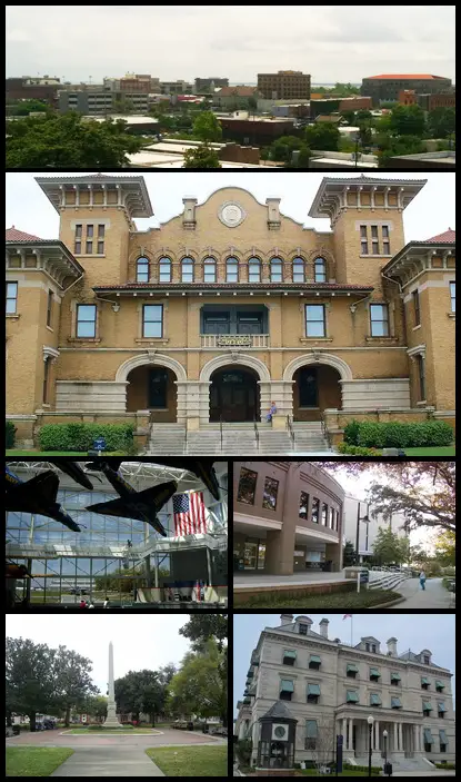 Dom Price (Skyline Photo) Ebyabe (Photos of the Customhouse and Plaza Ferdinand Only), Thomas Baxter (Photo of library at UWF), Naval Air Museum & TT Wentworth (Public Domain), Public domain, via Wikimedia Commons Events in Pensacola