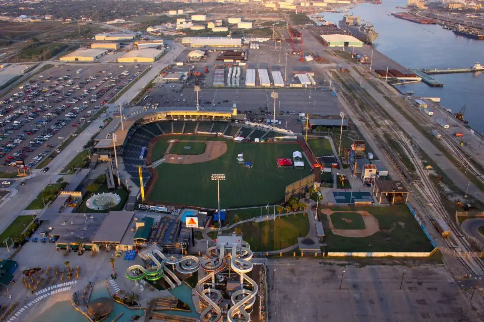 Mglsndst1993, CC BY-SA 3.0, via Wikimedia Commons Whataburger Field