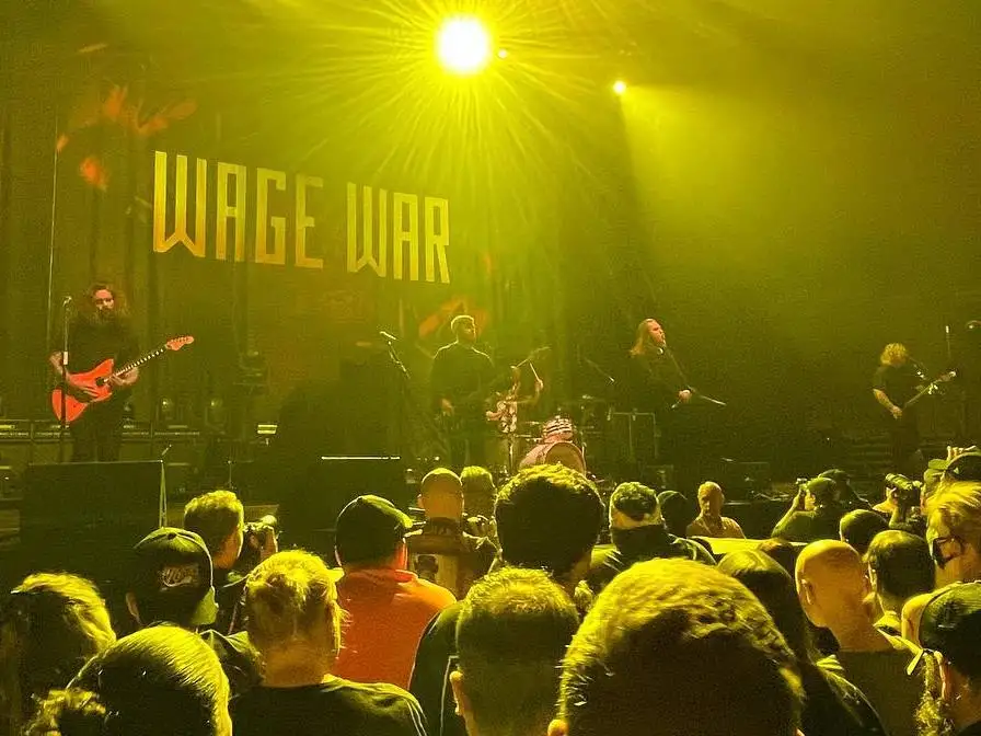 Zeddawg, Public domain, via Wikimedia Commons Wage War tickets